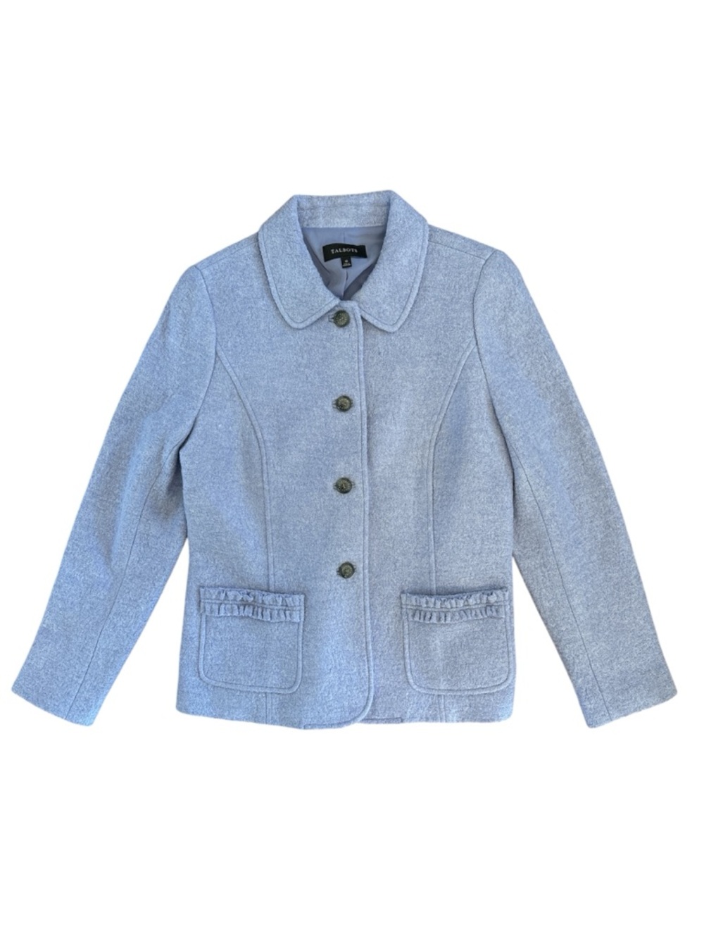 Talbots Light Purple Wool Blend Ladies Jacket